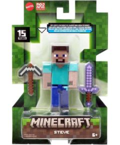 Mattel Minecraft: 15th Anniversary - Steve Action Figure (HTN05)