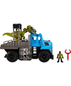 Mattel Imaginext Jurassic World Dominion: Break Out Dino Hauler Thrashing Action Vehicle (GVV50)