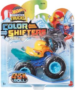 Mattel Hot Wheels: Monster Trucks Color Shifters - Duck N Roll Vehicle (HVH84)