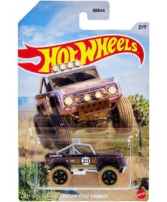 Mattel Hot Wheels: Baja Cars 4X4 - Custom Ford Bronco (HLK21)