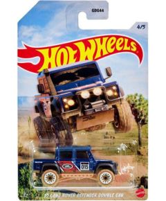 Mattel Hot Wheels: Baja Cars 4X4 - 15 Land Rover Defender Double Cab (HLK19)