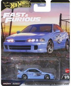 Mattel Hot Wheels Premium: Fast  Furious - Custom Acura Interga Sedan GSR (JDJ13)