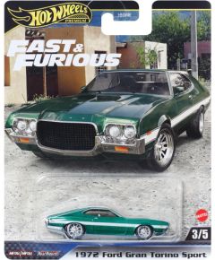 Mattel Hot Wheels Premium: Fast  Furious - 1972 Ford Gran Torino Sport (HYP72)