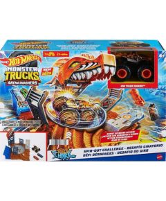 Mattel Hot Wheels Monster Trucks: Arena Smashers - Spin-Out Challenge Playset (HNB93)