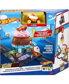 Mattel Hot Wheels City - Downtown Ice Cream Swirl (HTN77)