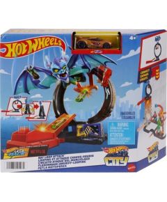 Mattel Hot Wheels City - Bat Loop Attack Playset (HTN78)