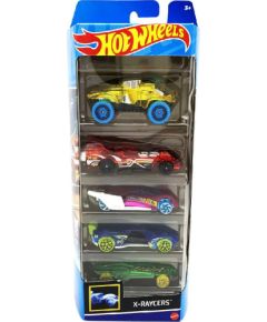 Mattel Hot Wheels - X-Raycers (Set Of 5) (HTV41)