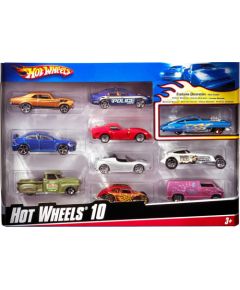 Mattel HOT WHEELS - CARS SET OF 10 RANDOM (54886)