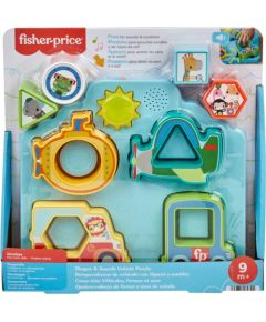 Mattel Fisher-Price® Shapes  Sounds Vehicle Puzzle (HRP31)