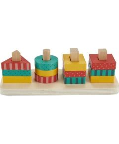 Mattel Fisher-Price: Wooden Shape Stacker (HXV05)