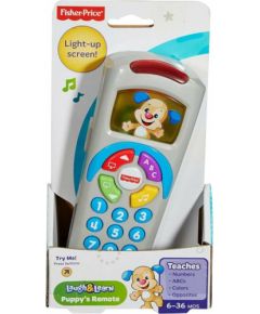 Mattel FISHER PRICE LAUGH  LEARN CLICK N LEARN REMOTE CONTROL - BLUE (IN GREEK) (DLK58)