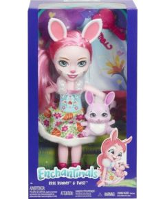 Mattel Enchantimals Huggable Cuties Big Doll - Bree Bunny  Twist (30cm) (FRH52)