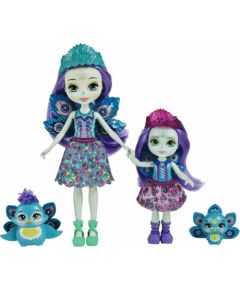 Mattel Enchantimals - Patter Peacock  Flap Sisters (HCF83)