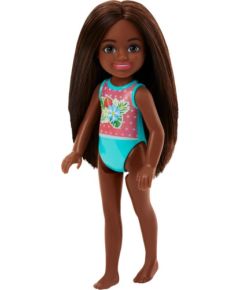 Mattel Barbie®: Club Chelsea Beach Doll with Dark Skin (HTK27)