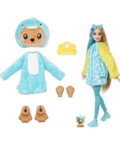 Mattel Barbie® Cutie Reveal Teddy Bear as a Dolphin Doll (HRK25)