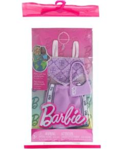 Mattel Barbie: Fashion Pack - Purple Skirt with Top and Bag  (HRH37)