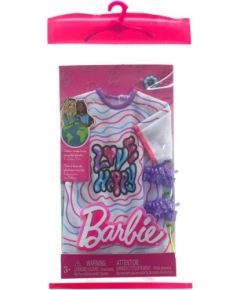 Mattel Barbie: Fashion Pack - Color Striped Dress With Stamp (HRH38)