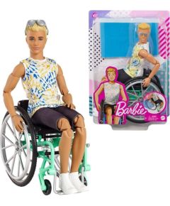 Mattel Barbie Ken Doll - Fashionistas #167 - Doll with Wheelchair (GWX93)