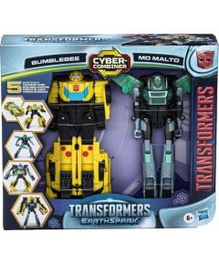 Hasbro Transformers Earthspark: Cyber-Combiner - Bumblebee  Mo Malto Action Figures (F8439)