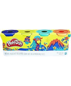 Hasbro Play-Doh Wild Color Tubs (Pack of 4) (E4867)