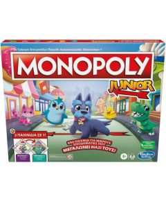 Hasbro Monopoly Επιτραπέζιο - Junior 2 Παιχνίδια σε 1 (F8562)