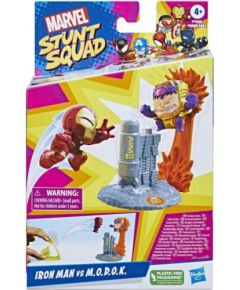 Hasbro Marvel: Stunt Squad - Iron Man Vs M.O.D.O.K.Fantasy Scene (F7065)