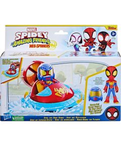 Hasbro Marvel: Spidey and his Amazing Friends - Web-Spinners - Spidey with Hover Spinner Vehicle (F7252)