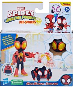 Hasbro Marvel Spidey and His Amazing Friends: Web-Spinners - Miles Morales: Spider-Man Action Figure (F7257)