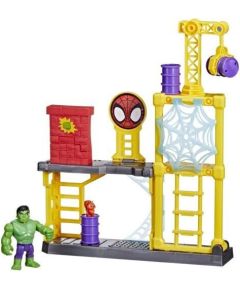 Hasbro Marvel Spidey and Amazing Friends: Hulk Smash Yard Playset (F3717)