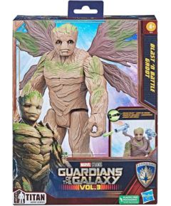 Hasbro Marvel Guardians of The Galaxy Vol.3: Blast N Battle Groot Titan Hero Deluxe Action Figure (F6873)