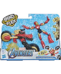 Hasbro Marvel Avengers: Bend And Flex - Flex Rider Iron Man 2in1 (F0244)