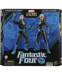 Hasbro Fans Marvel Legends Series: Fantastic Four - Franklin Richards and Valeria Richards Action Figures (2-Pack) (15cm) (F7035)