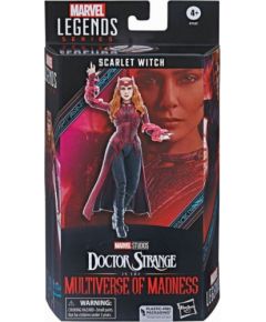 Hasbro Fans Marvel Legends Series: Doctor Strange in the Multiverse of Madness - Scarlet Witch Action Figure (15cm) (F7127)