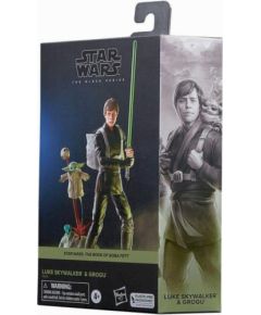 Hasbro Fans Disney Star Wars The Black Series: The Book of Boba Fett - Luke Skywalker  Grogu Action Figure (15cm) (Excl.) (F7008)