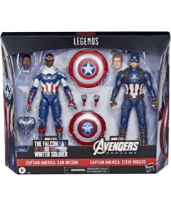 Hasbro Fans - Marvel Avengers Legends - Captain America: Sam Wilson  Captain America: Steve Rogers (Tagteam 2 Pack) (F5880)