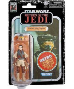 Hasbro Fans - Disney Star Wars: Return of the Jedi Retro Collection - Princess Leia Organa (Boushh) Action Figure (10cm) (F7278)