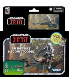 Hasbro Fans - Disney Star Wars Return of the Jedi Vintage Collection: Speeder Bike  Scout Trooper Action Figure (F6882)