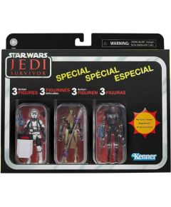 Hasbro Fans - Disney Star Wars Jedi Survivor: The Vintage Collection - 3 Action Figures Multipack (F5564)