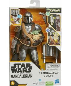 Hasbro Disney Star Wars The Mandalorian: Galactic Action - The Mandalorian  Grogu (F5194)