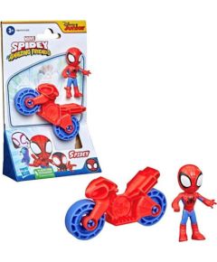 Hasbro Disney Marvel: Spidey and his Amazing Friends - Spidey with Bike Action Figure (F4001)