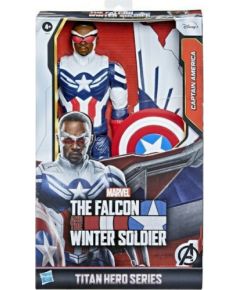 Hasbro Disney Marvel The Falcon and the Winter Soldier: Titan Hero Series - Captain America (F2075)