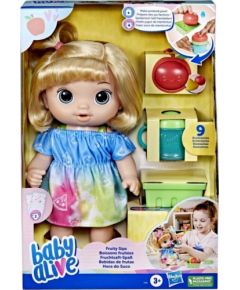 Hasbro Baby Alive: Fruity Sips Apple Blonde Hair Doll (F7356)