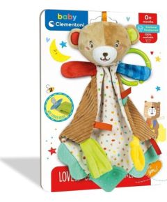 Clementoni AS Baby Clementoni - Lovely Bear Comforter (1000-17786)