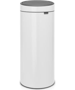 Brabantia atkritumu tvertne Touch Bin, 30l, balta