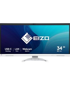 Monitor Eizo EIZO 86.7cm (34,1") EV3450XC-WT 21:9 4K 2xHDMI+DP+USB-C Curv