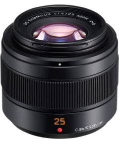 Panasonic Leica DG Summilux 25 мм f/1.4 II ASPH. объектив, черный