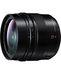 Panasonic Leica DG Summilux 12 мм f/1.4 ASPH. объектив, черный