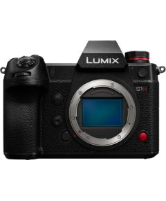 Digitālā fotokamera Panasonic Lumix DC-S1H korpuss, melns