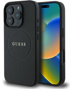 Guess GUHMP16XPGHSMMK Aizmugurējais Apvalks priekš Apple iPhone 16 Pro Max