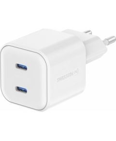 Swissten GaN PD 2x USB-C Tīkla Lādētājs 20W